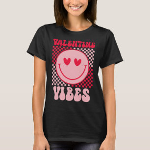 Camiseta Vibrações Groovy de Dia dos Namorados Para Menina 