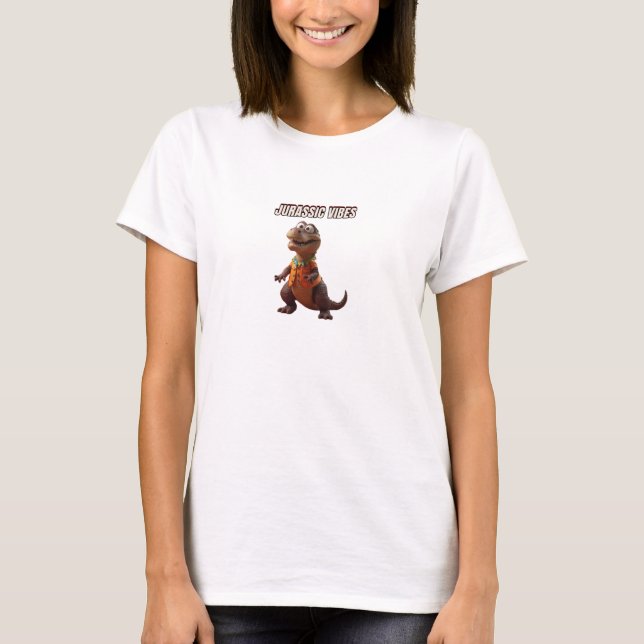 Camiseta Vibrações Jurássicas (Frente)