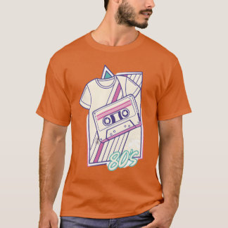 Camiseta Vibrações Neon Retrô Anos 80 90 Família Vintage