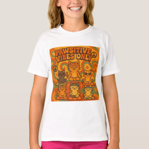 Camiseta Vibrações Pawsitivas Somente