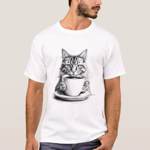 Camiseta Vibrações Positivas & Café