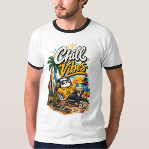 Camiseta Vibrações Relaxantes – Design de Boas Vibrações de