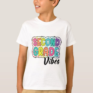 Camiseta Vibrações Reteros de Segunda Série De Volta à Esco