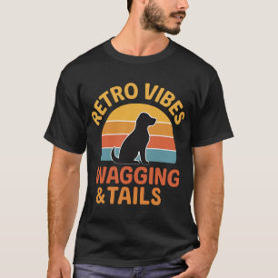 Camiseta Vibrações Retrô, Abanando & Rabos
