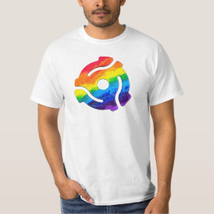 Camiseta Vibran do adaptador de gravação plástico de 45 RPM
