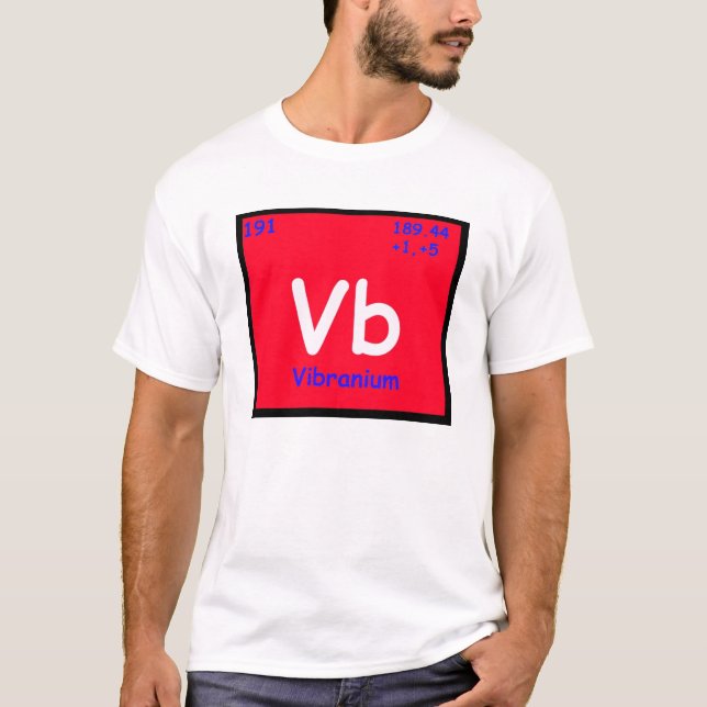 Camiseta Vibranium (Frente)