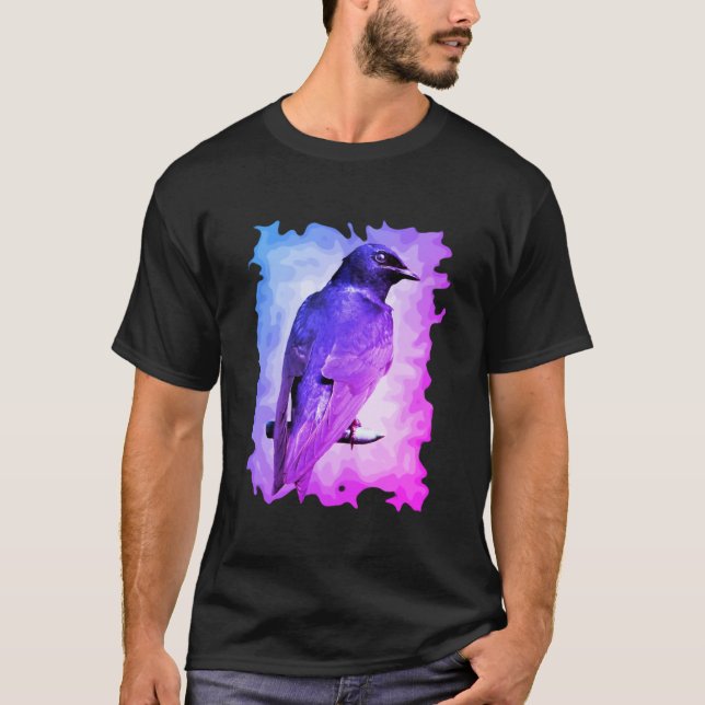 Camiseta Vibrant Purple Martin (Frente)