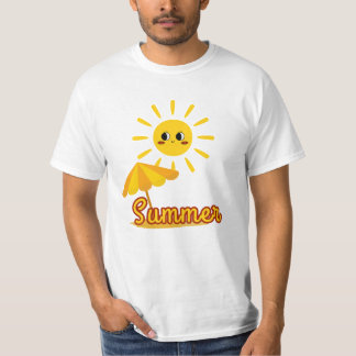 Camiseta Vibrant Summer Sunshine Design
