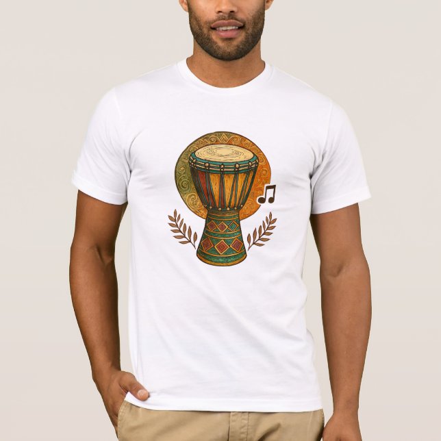 Camiseta Vibrant Tribal Rhythm (Frente)