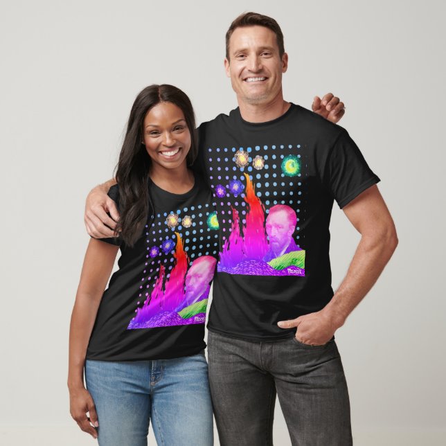Camiseta Vibrant Unique Artistic Modern Van Gogh (Unissex)