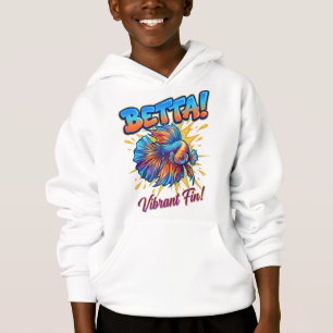 Camiseta Vibrante de Peixe Betta – Cores Ousadas