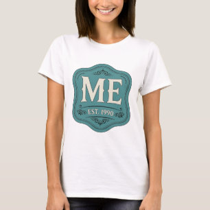 Camiseta Vibrante Design Prata ME EST 1990