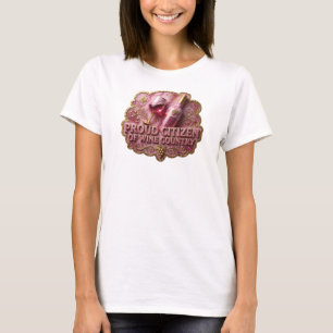 Camiseta Vibrante Dourada CIDADÃO ORGULHOSO DO PAÍ