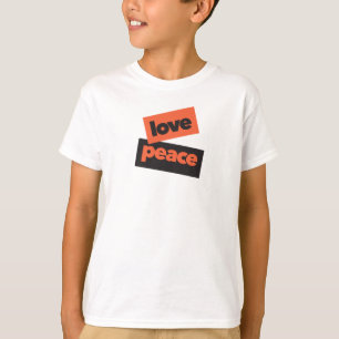 Camiseta Vibrante, ousado, simples, design urbano de Amor P