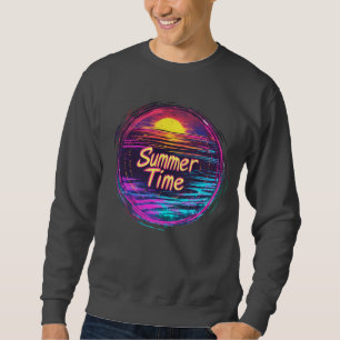 Camiseta Vibrante Retro “Verão” Pôr do Sol
