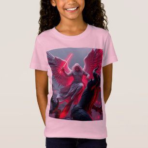 Camiseta Vibrante Rua Michael, o Tee da Garota Arcanjo