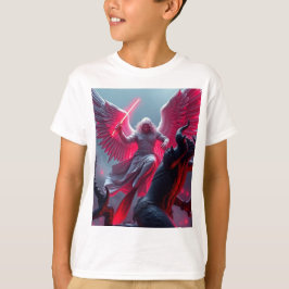 Camiseta Vibrante Rua Michael, o Tee do Arcanjo