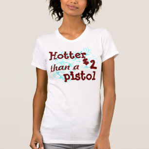 Camiseta Vibre do que um t-shirt de $2 pistolas
