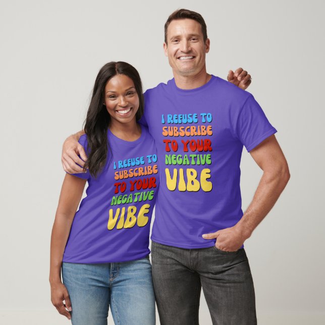 Camiseta VÍBULOS POSITIVOS Coloridos (Unissex)