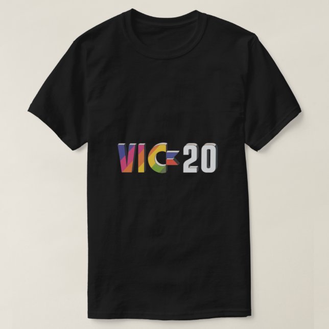Camiseta Vic 20 essencial (Frente do Design)