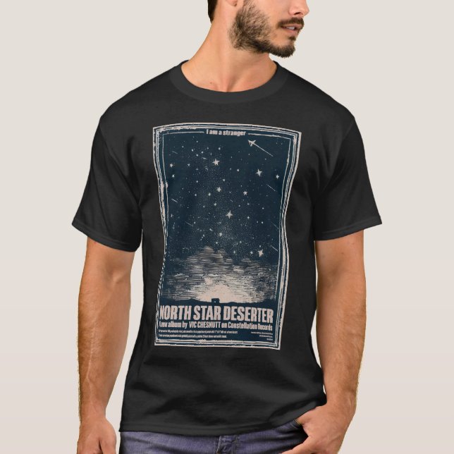 Camiseta Vic Chesnutt é um Desertador das Estrelas do Norte (Frente)