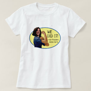 Camiseta Vice-Presidente Kamala Harris como Rosie
