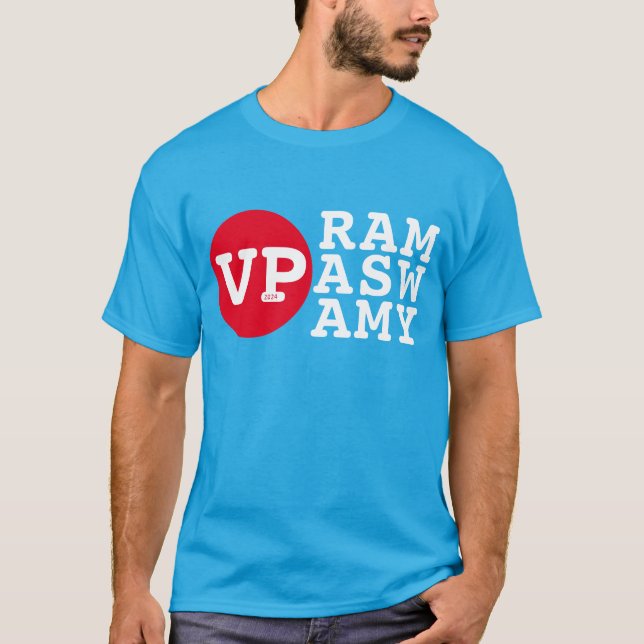 Camiseta Vice-Presidente Vivek Ramaswamy 2024 (Frente)