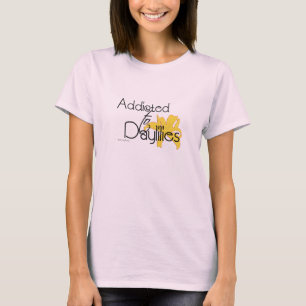 Camiseta Viciado ao t-shirt dos hemerocallis
