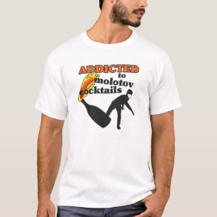 Camiseta Viciado aos coquetéis molotov
