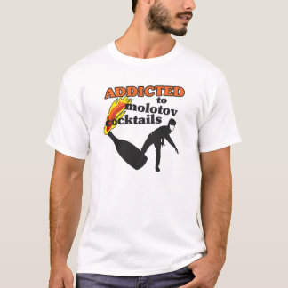 Camiseta Viciado aos coquetéis molotov