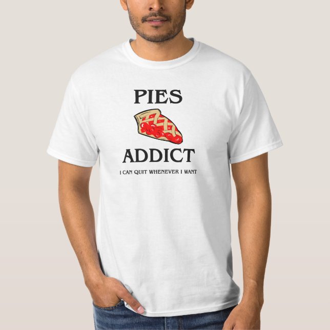 Camiseta Viciado das tortas (Frente)