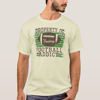 Camiseta Viciado do futebol por estúdios de Mudge