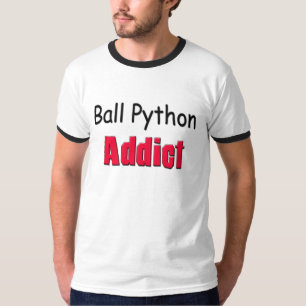 Camiseta Viciado do pitão da bola