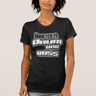 Camiseta Viciado drum&bass de DnB às meninas do CILINDRO e