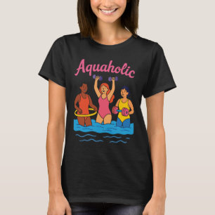 Camiseta Viciado em água Aeróbica AquáticaFitness Aquático