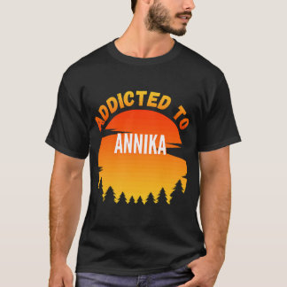 Camiseta Viciado em Annika para Annika