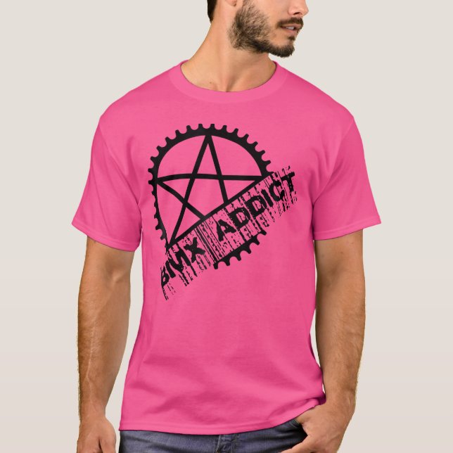 Camiseta Viciado em Bmx (Frente)