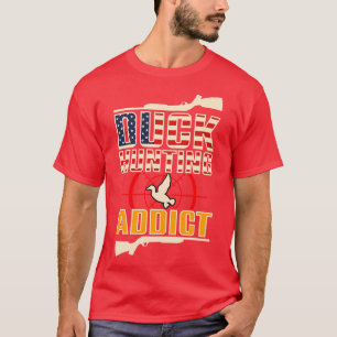 Camiseta Viciado em Caça a Patos