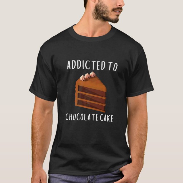 Camiseta Viciado Em Caldo De Chocolate (Frente)
