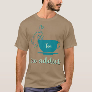 Camiseta viciado em chá adora chá
