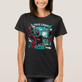 Camiseta Viciado em crimes reais