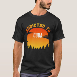 Camiseta Viciado em Cuba Nascer