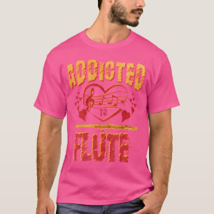 Camiseta Viciado em flauta