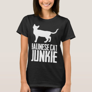 Camiseta Viciado em gato balinês