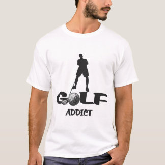 Camiseta Viciado em Golfe