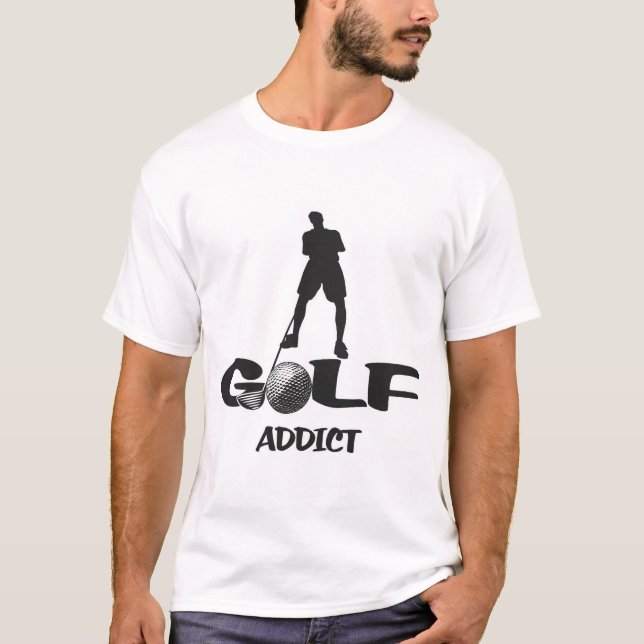 Camiseta Viciado em Golfe (Frente)
