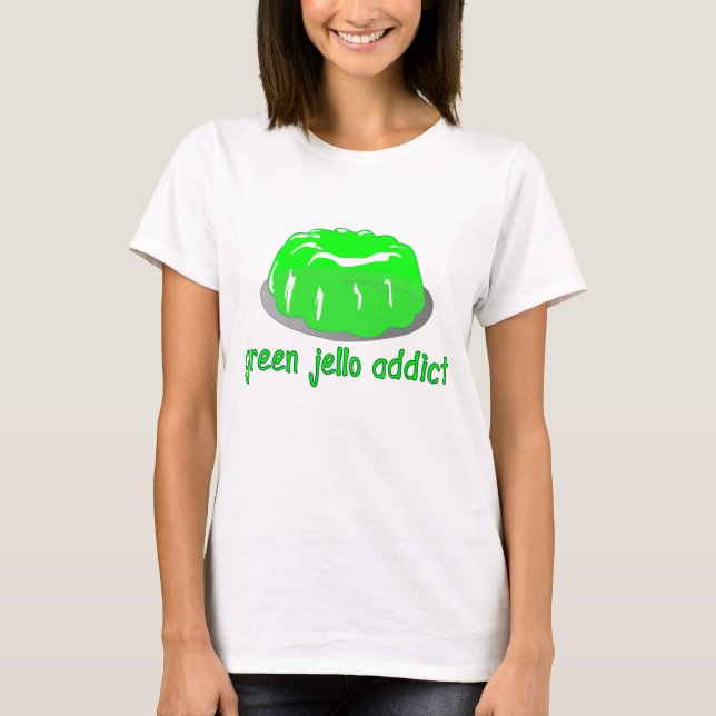 Camiseta Viciado em Green Jello (Frente)