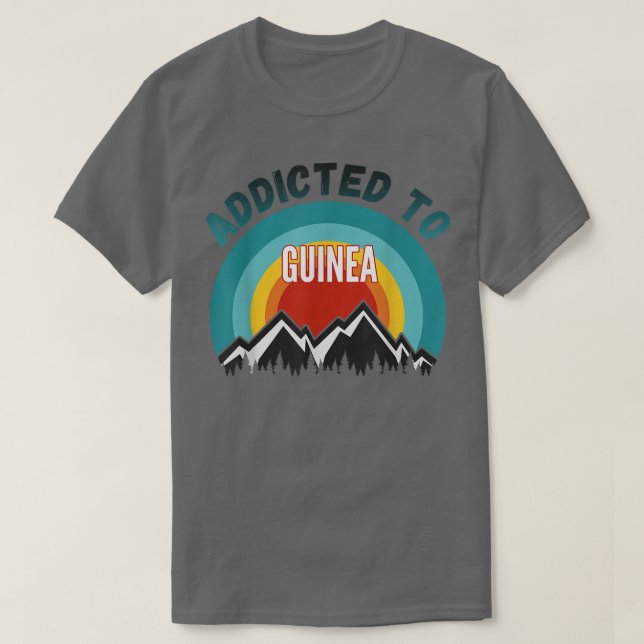 Camiseta Viciado em Guiné (Frente do Design)