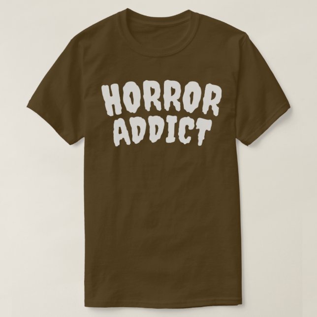 Camiseta Viciado em Horror2 (Frente do Design)
