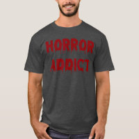 Viciado em Horror Funny Halloween Goth retrô
